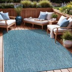 Aloha Washable Solid Indoor Outdoor Area Rug Patio Deck Living Room