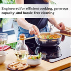 Alva Maestro 5-Ply Stainless Steel Saucier Pan - 1.6 Qt. Non-Toxic