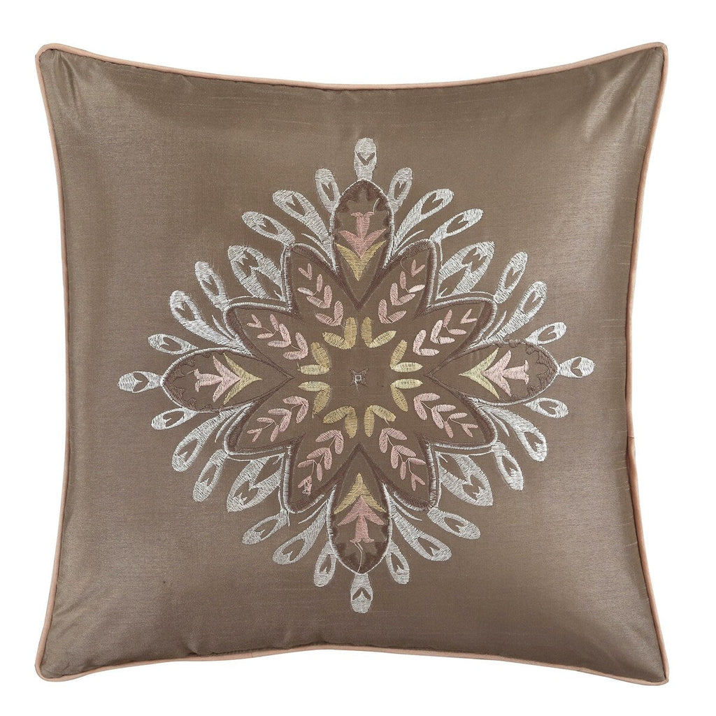 Porch & Den Summerfield Jacquard Medallion 6-piece Comforter Set