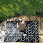 Amsterdam Design 100% Eco-friendly Lightweight Plastic Outdoor Mat/Rug