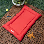 Archie Traditional Oxford Waterproof Indoor/Outdoor Hand-Washable Memory Foam Camping Pet Bed