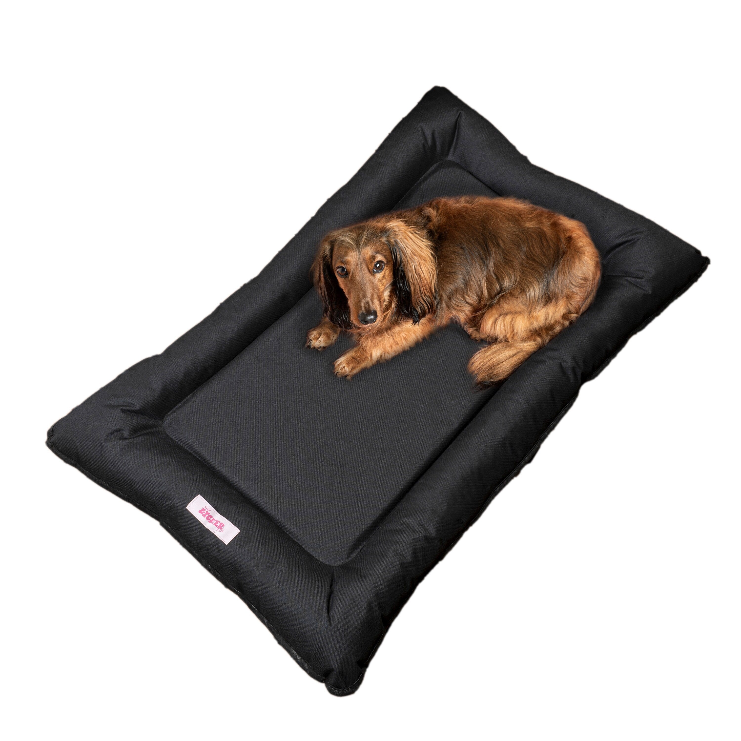 Archie Traditional Oxford Waterproof Indoor/Outdoor Hand-Washable Memory Foam Camping Pet Bed