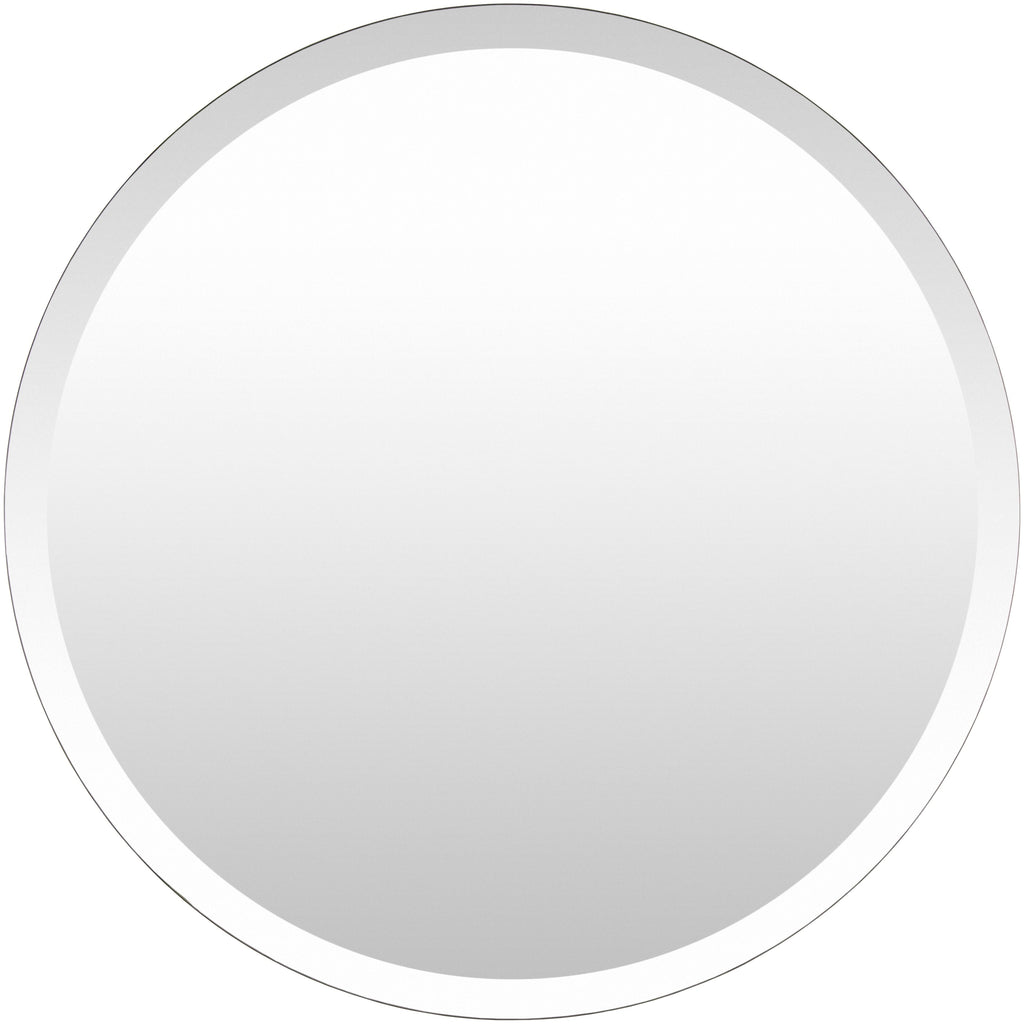 Artistic Weavers Mei Modern Beveled Round Mirror