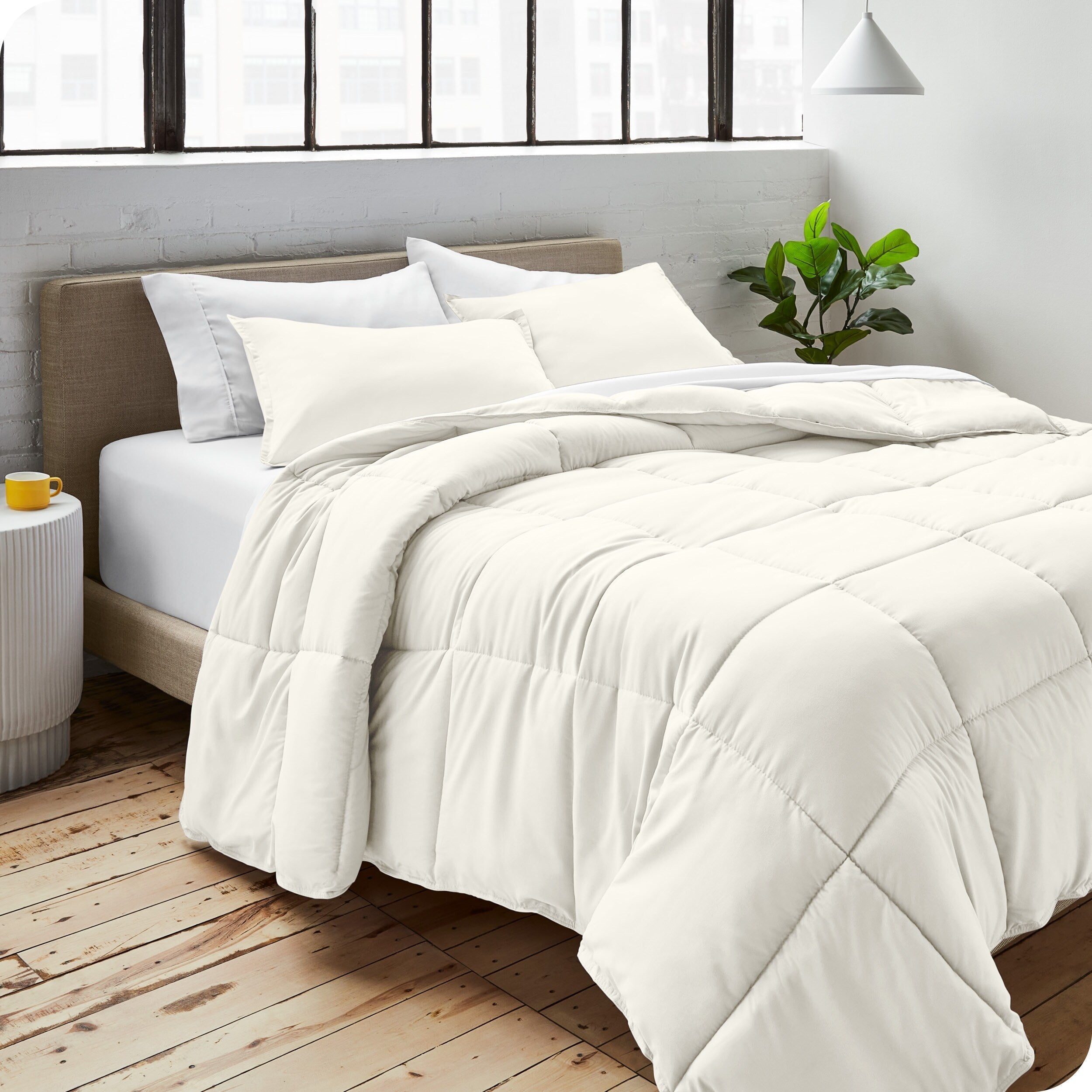 Bare Home Hypoallergenic Down Alternative Comforter Set