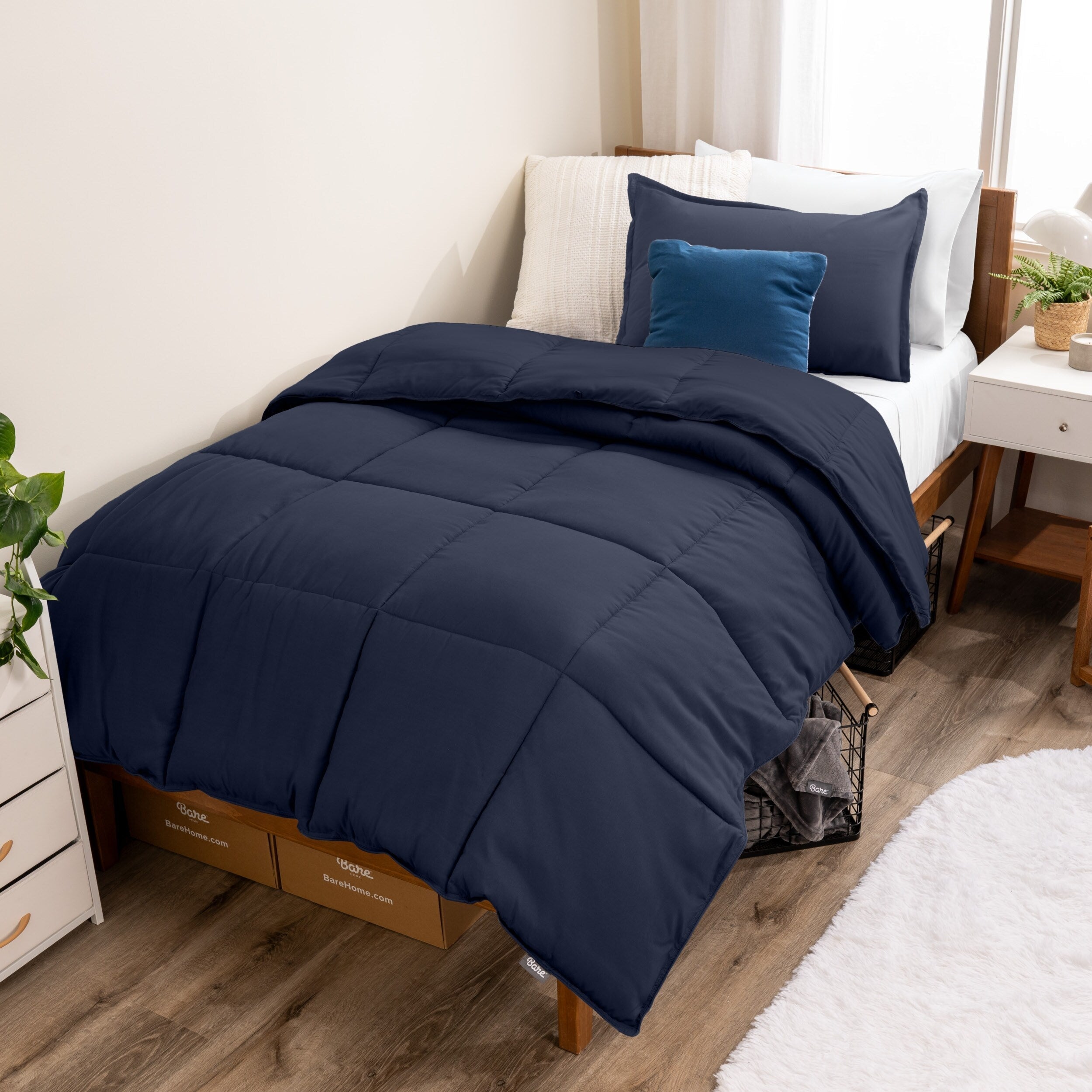 Bare Home Hypoallergenic Down Alternative Comforter Set