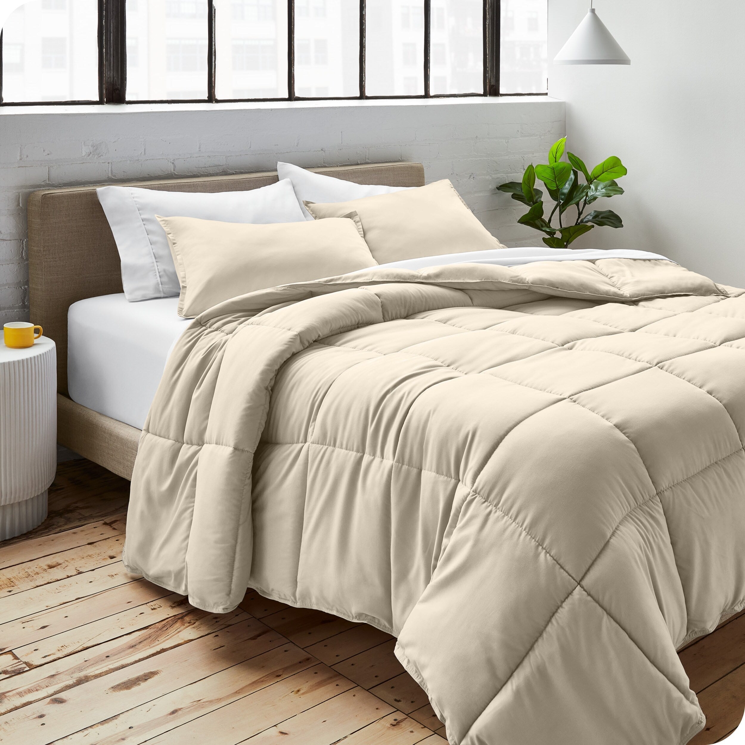 Bare Home Hypoallergenic Down Alternative Comforter Set