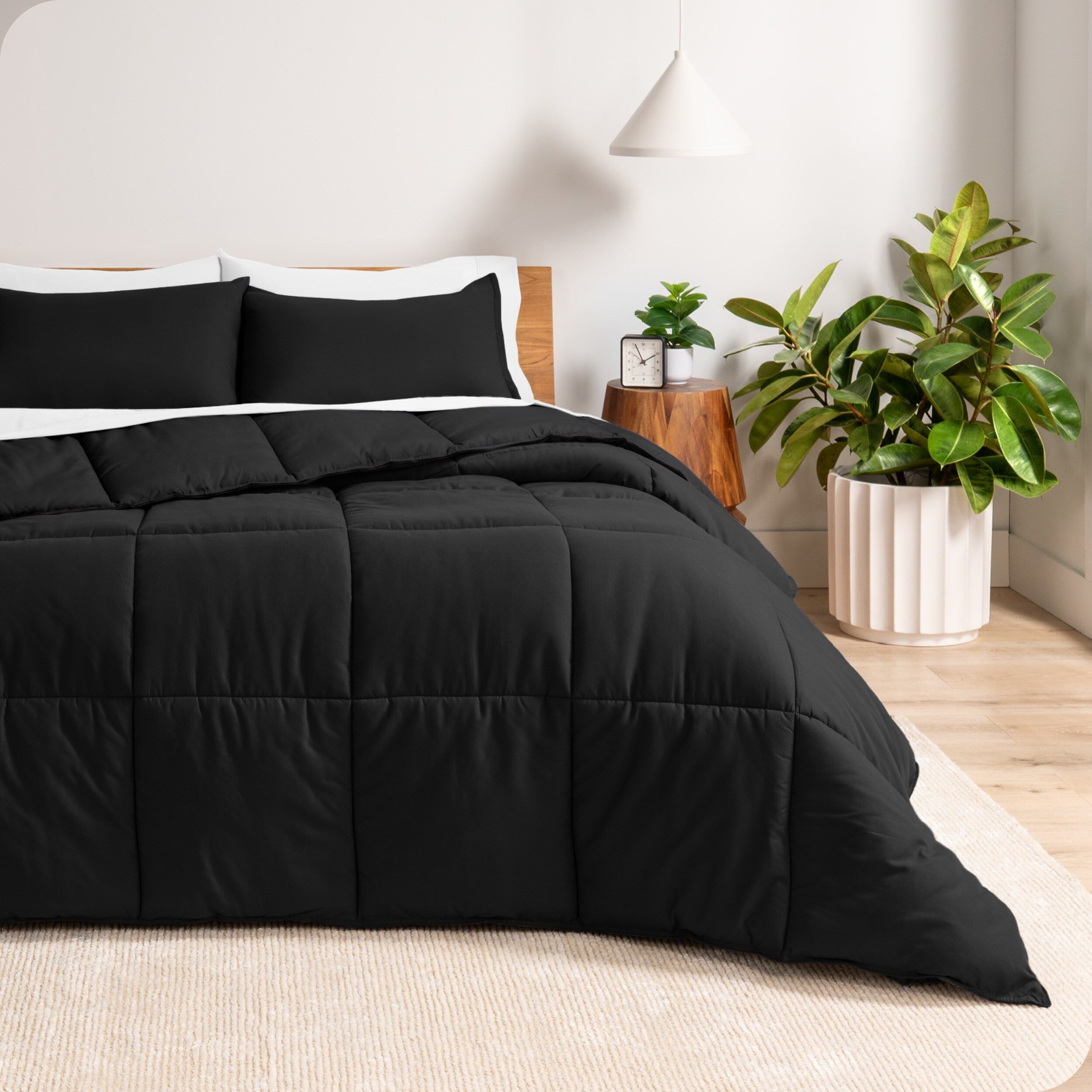 Bare Home Hypoallergenic Down Alternative Comforter Set