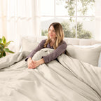 Bare Home Organic Cotton Duvet Cover Set - Smooth Sateen Weave