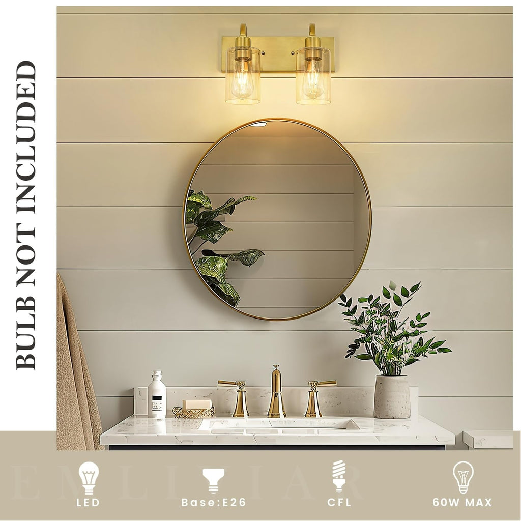 Bathroom Vanity Light Fixtures - Farmhouse Wall Light for Bathroom