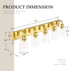 Bathroom Vanity Light Fixtures - Farmhouse Wall Light for Bathroom