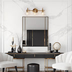 Modern 2/3/4/5-Light Bathroom Vanity Light Globe Glass Wall Sconce Minimalist Design