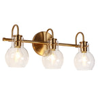 Modern 2/3/4/5-Light Bathroom Vanity Light Globe Glass Wall Sconce Minimalist Design