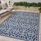 Belmont Indoor/ Outdoor Geometric Area Rug by Christopher Knight Home