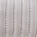 Better Trends Angelique Comforter Set 100% Cotton Tufted Soft Plush Chenille Elegant Stripes Machine Washable & Tumble Dry