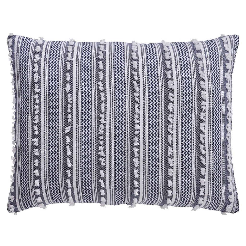 Better Trends Angelique Comforter Set 100% Cotton Tufted Soft Plush Chenille Elegant Stripes Machine Washable & Tumble Dry