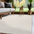 Beverly Rug Easy Clean Non Shedding Jute Rug