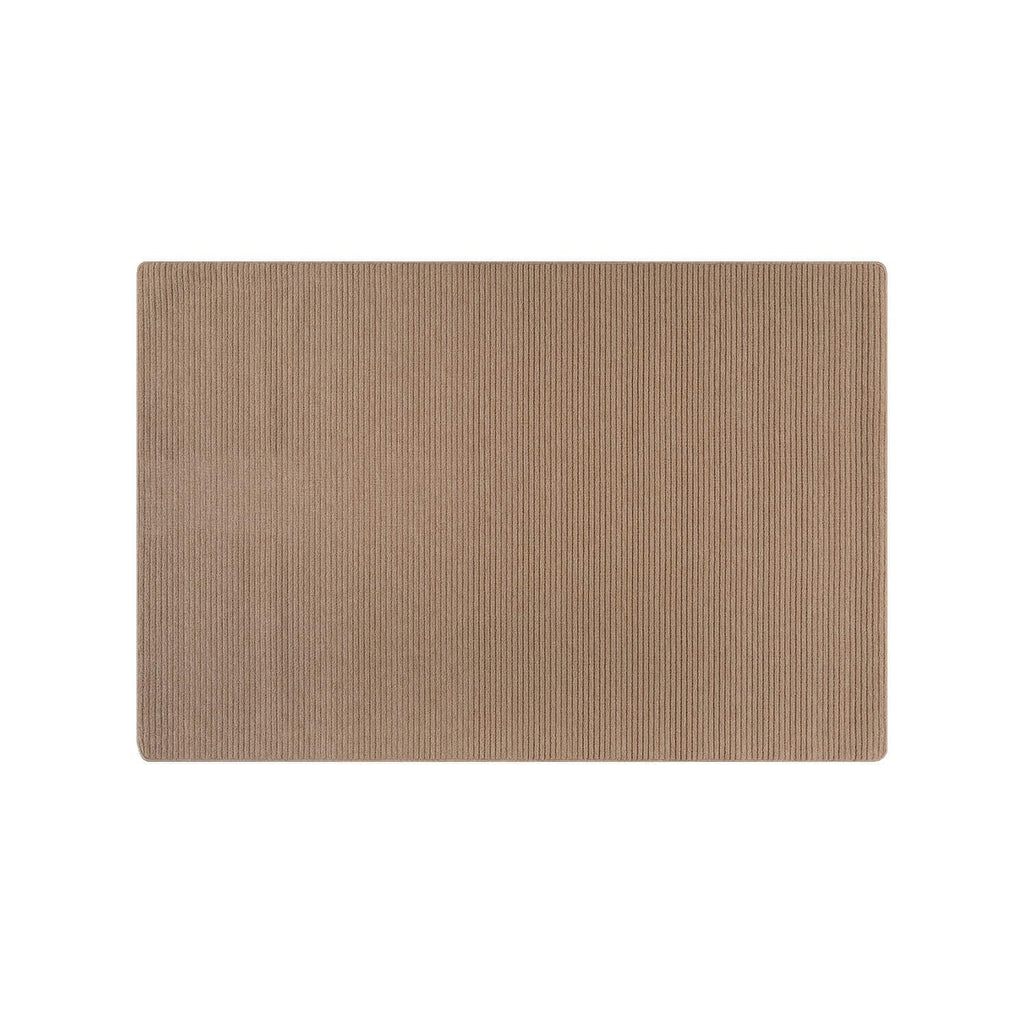 Beverly Rug Solid Color Non-Slip Rubber Back Washable Indoor Area Rug