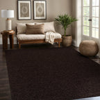 Beverly Rug Solid Color Non-Slip Rubber Back Washable Indoor Area Rug