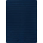 Beverly Rug Solid Color Non-Slip Rubber Back Washable Indoor Area Rug