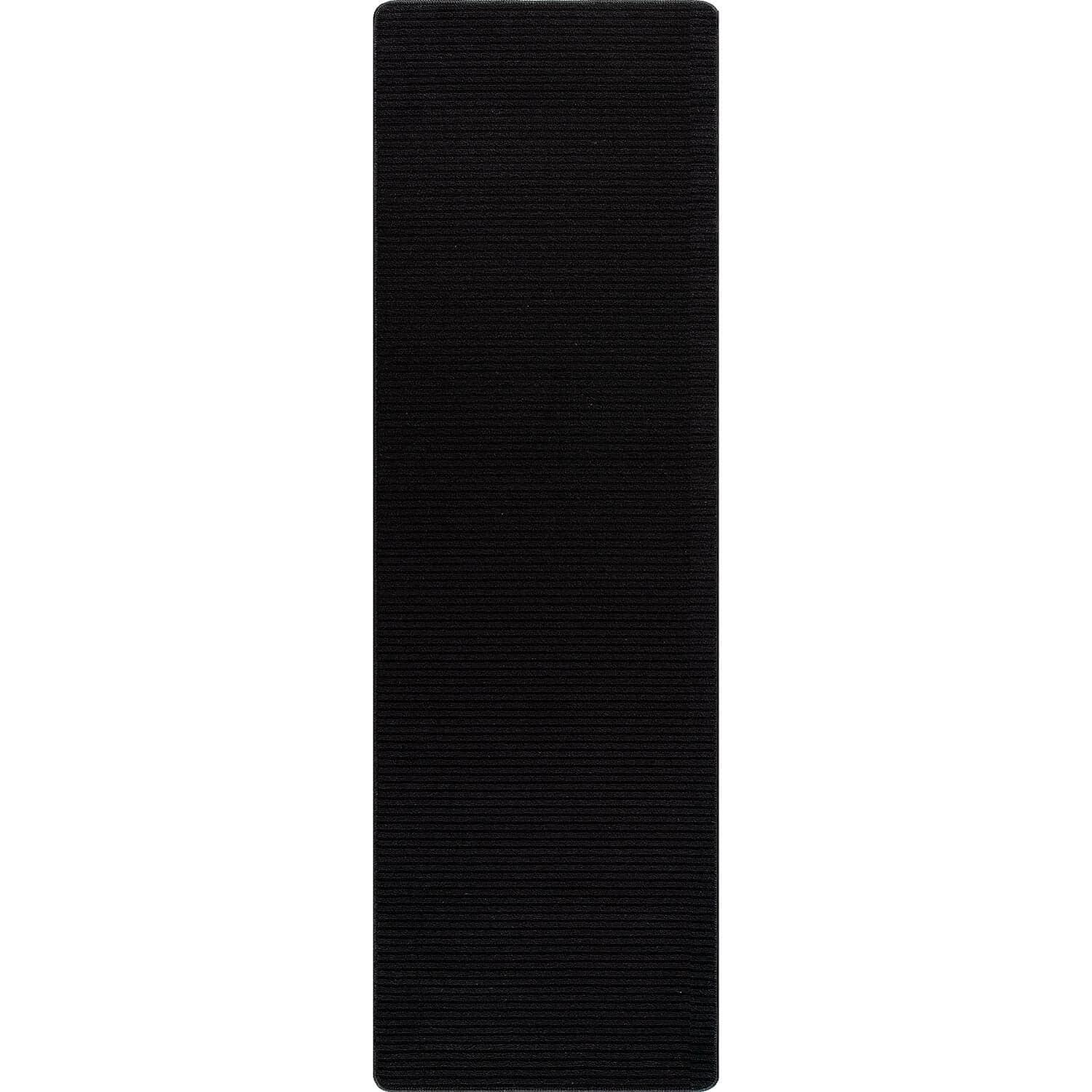 Beverly Rug Solid Color Non-Slip Rubber Back Washable Indoor Area Rug