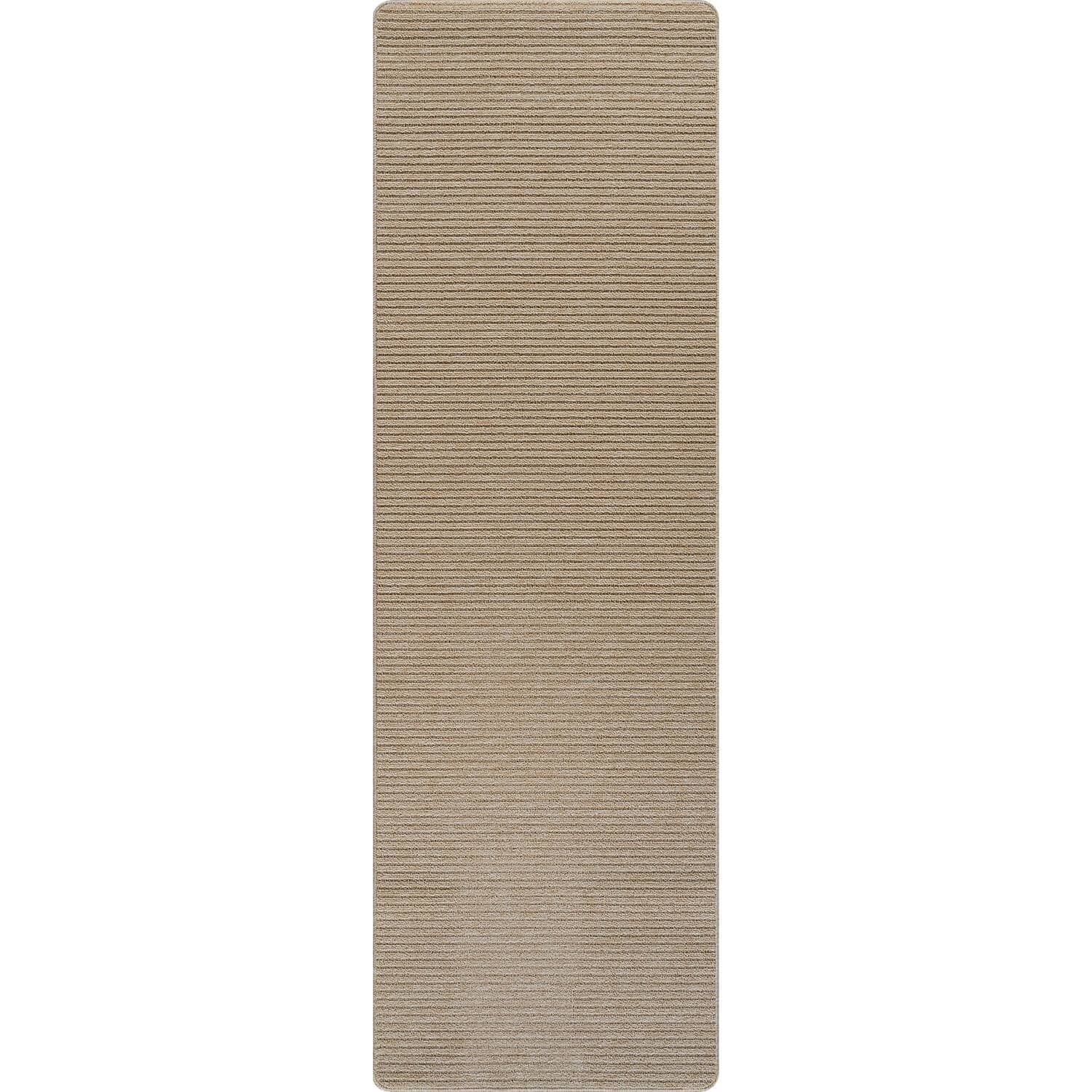Beverly Rug Solid Color Non-Slip Rubber Back Washable Indoor Area Rug