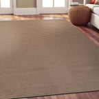 Beverly Rug Solid Color Non-Slip Rubber Back Washable Indoor Area Rug
