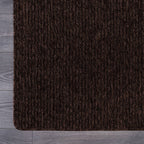 Beverly Rug Solid Color Non-Slip Rubber Back Washable Indoor Area Rug