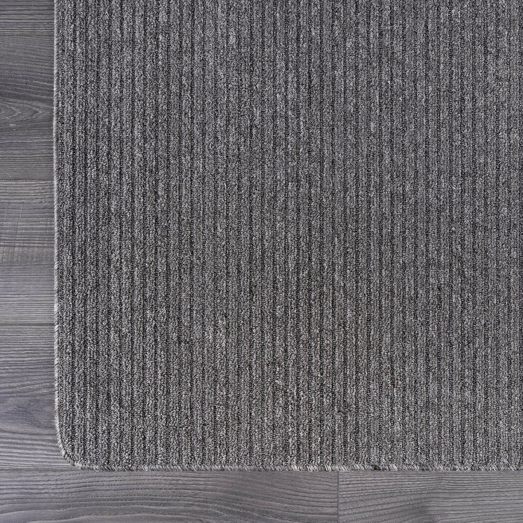 Beverly Rug Solid Color Non-Slip Rubber Back Washable Indoor Area Rug