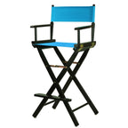 Black Frame 30-inch Director's Chair