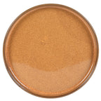 Bloomhouse Santorini Mist 16 Piece Double Bowl Terracotta Reactive Glaze Plates and Bowls Dinnerware Set