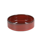 Bloomhouse Santorini Mist 16 Piece Double Bowl Terracotta Reactive Glaze Plates and Bowls Dinnerware Set