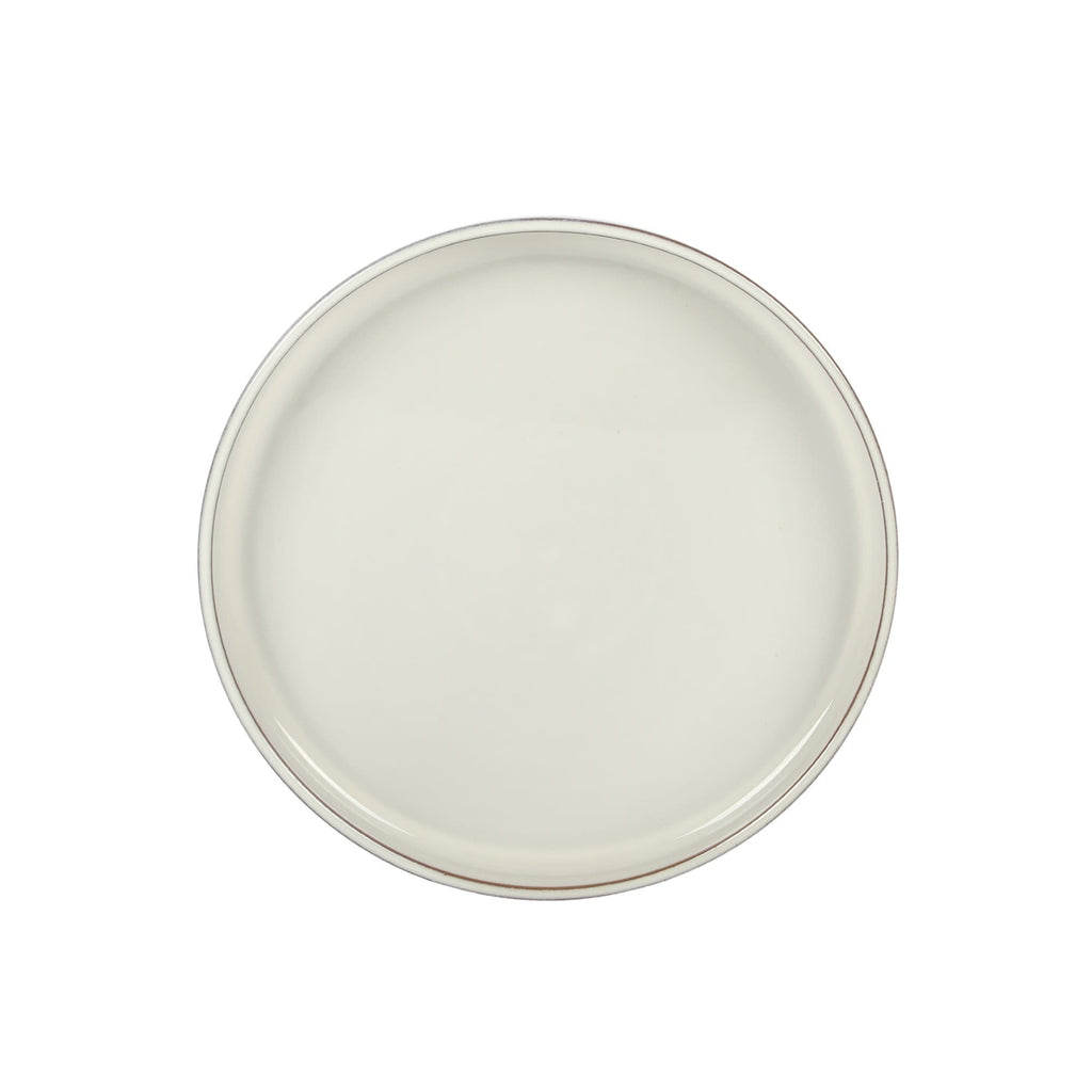 Bloomhouse Santorini Mist 16 Piece Double Bowl Terracotta Reactive Glaze Plates and Bowls Dinnerware Set