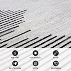 Bohemian Stripe Area Rug