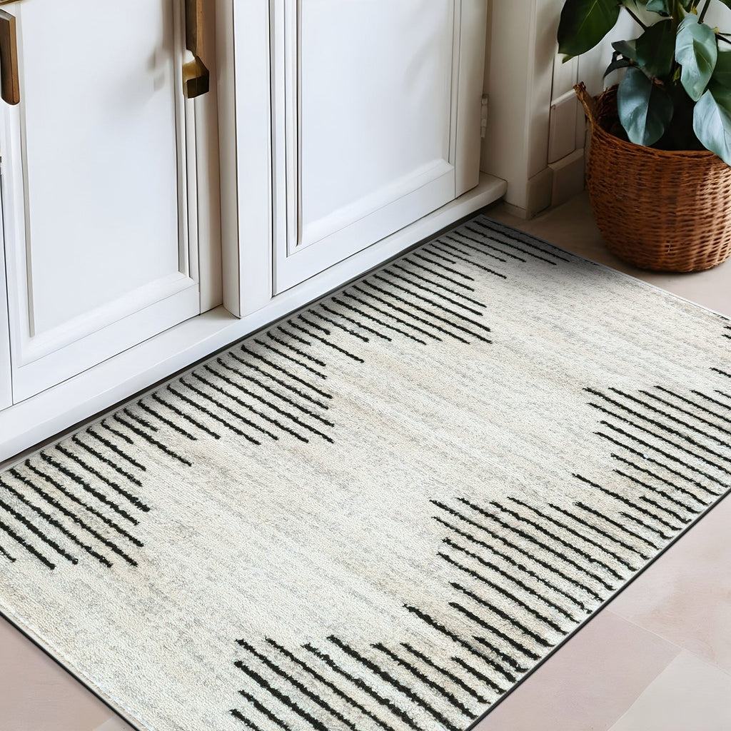 Bohemian Stripe Area Rug