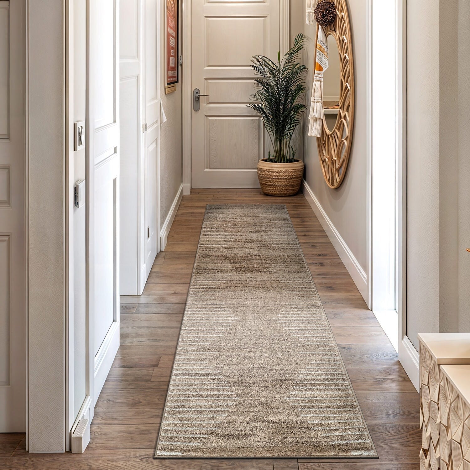 Bohemian Stripe Area Rug