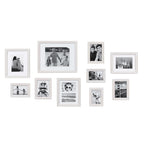 Kate and Laurel Bordeaux 10-piece Wood Gallery Wall Picture Frame Set
