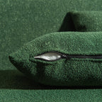 KINWELL Boucle Upholstered 2-Seats Loveseat with Pillows