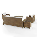 Crosley Bradenton 5Pc Swivel Rocker And Sofa Set