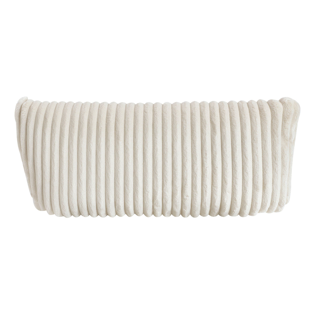 Braidy Corduroy Swivel Glider Manual Reclining Chair