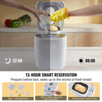 Bread Maker with Gluten Free Setting, Whole Wheat Bread Making, Digital, Programmable