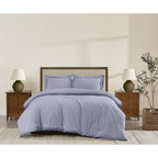Brooklyn Loom Tight-Weave Cotton Percale Duvet Set