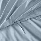 Brooklyn Loom Tight-Weave Cotton Percale Duvet Set