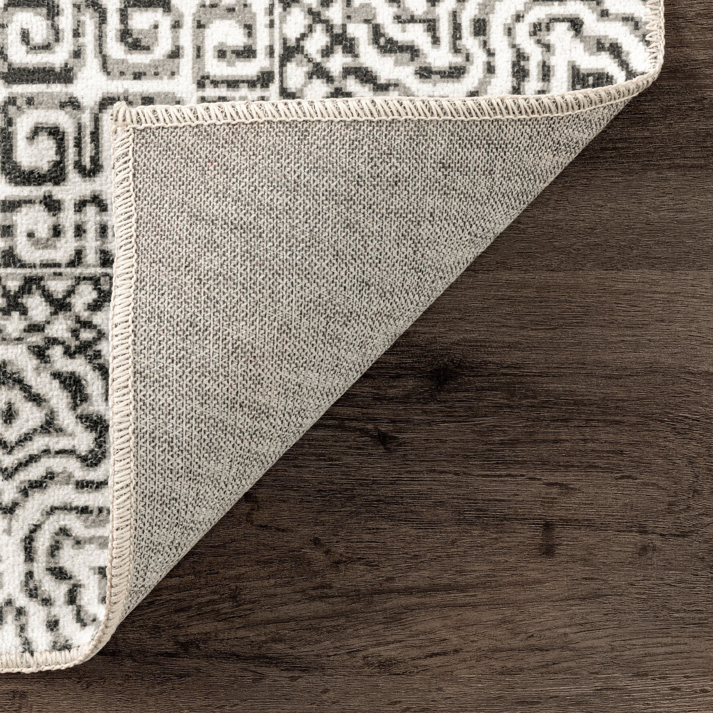 Nuloom Hart SpinClean Abstract Tribal Machine Washable Area Rug