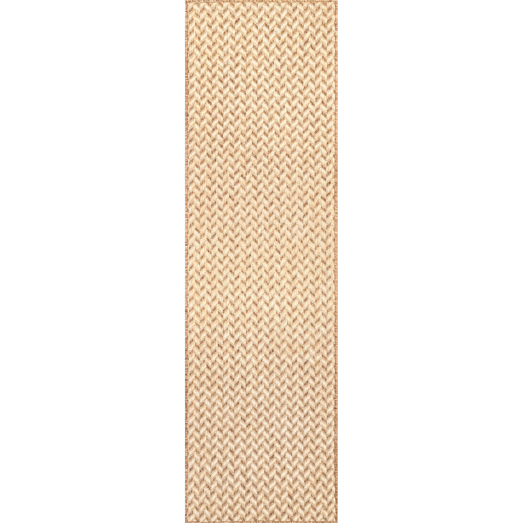 Nuloom Camryn Herringbone Indoor/Outdoor Area Rug