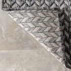 Nuloom Camryn Herringbone Indoor/Outdoor Area Rug