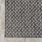 Nuloom Camryn Herringbone Indoor/Outdoor Area Rug