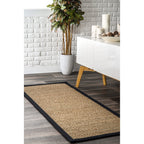 Nuloom Kiana Casual Seagrass Bordered Area Rug