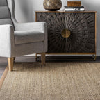 Nuloom Kiana Casual Seagrass Bordered Area Rug