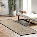 Nuloom Kiana Casual Seagrass Bordered Area Rug
