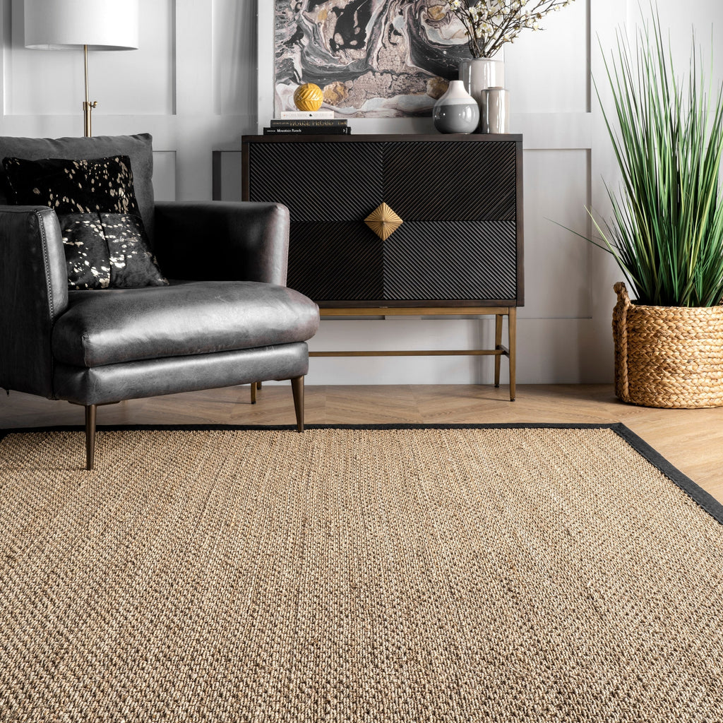 Nuloom Kiana Casual Seagrass Bordered Area Rug